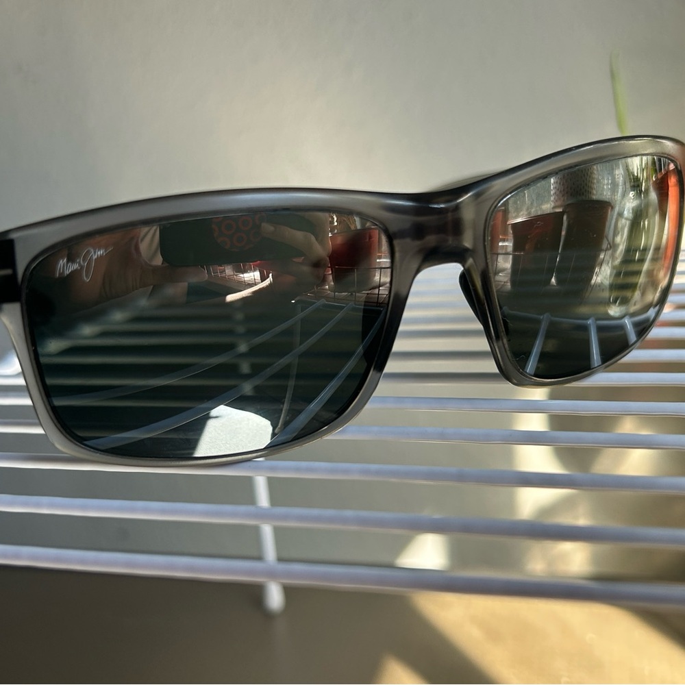 Maui Jim Translucent Gray Sunglasses
